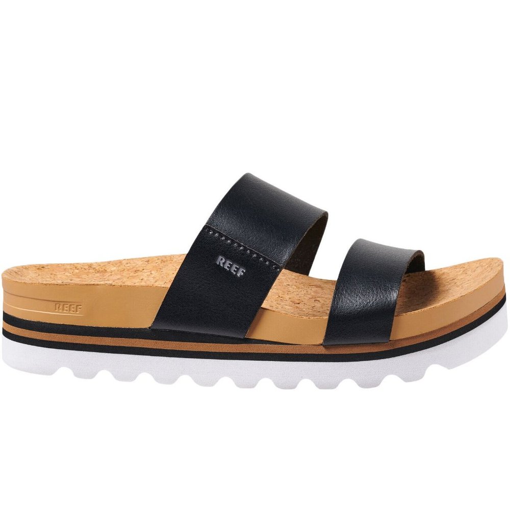 Reef Womens Cushion Vista Hi Summer Holiday Sliders Slides Sandals size 9